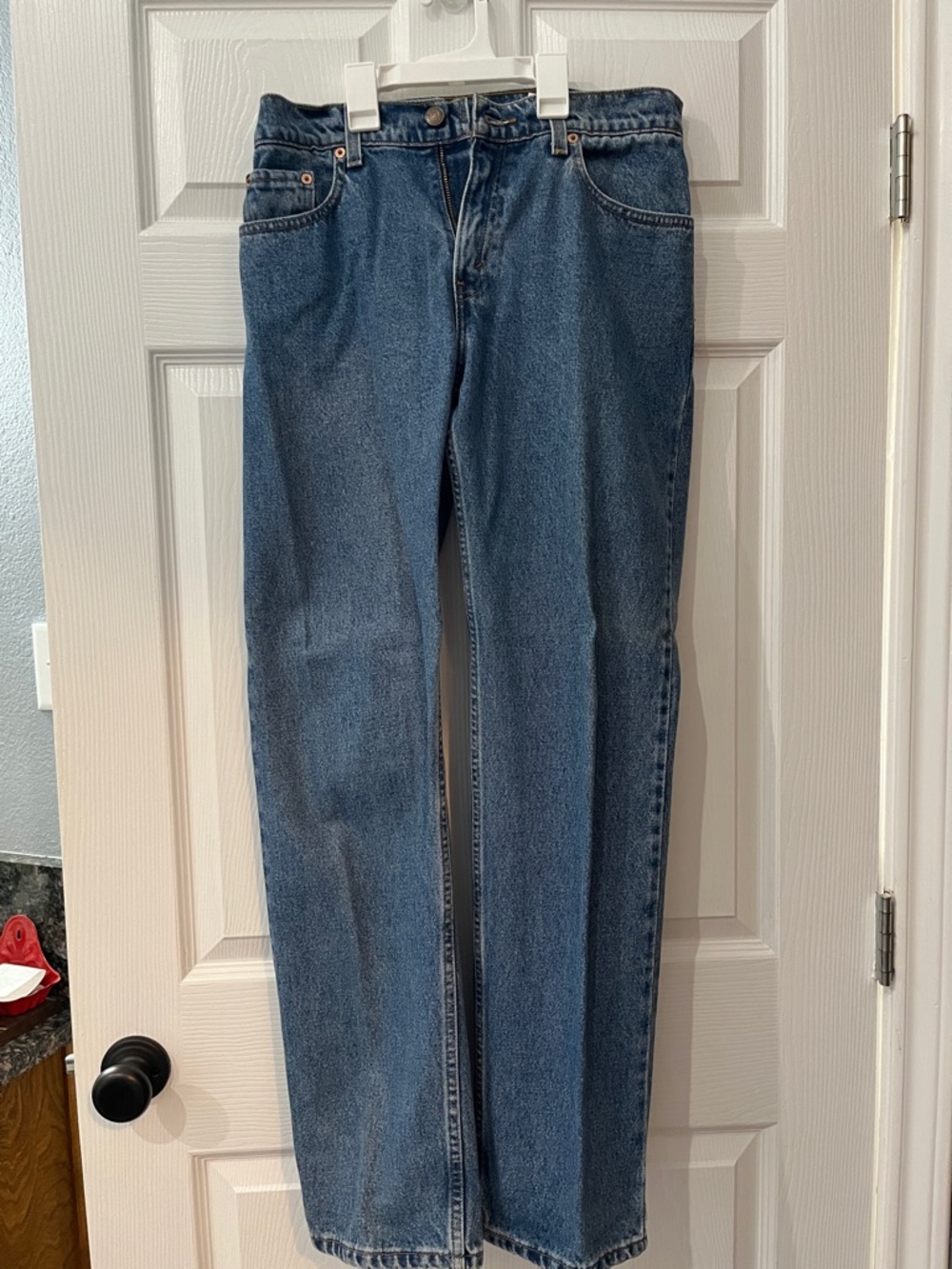 Classic women’s Blue Straight-Leg Jeans